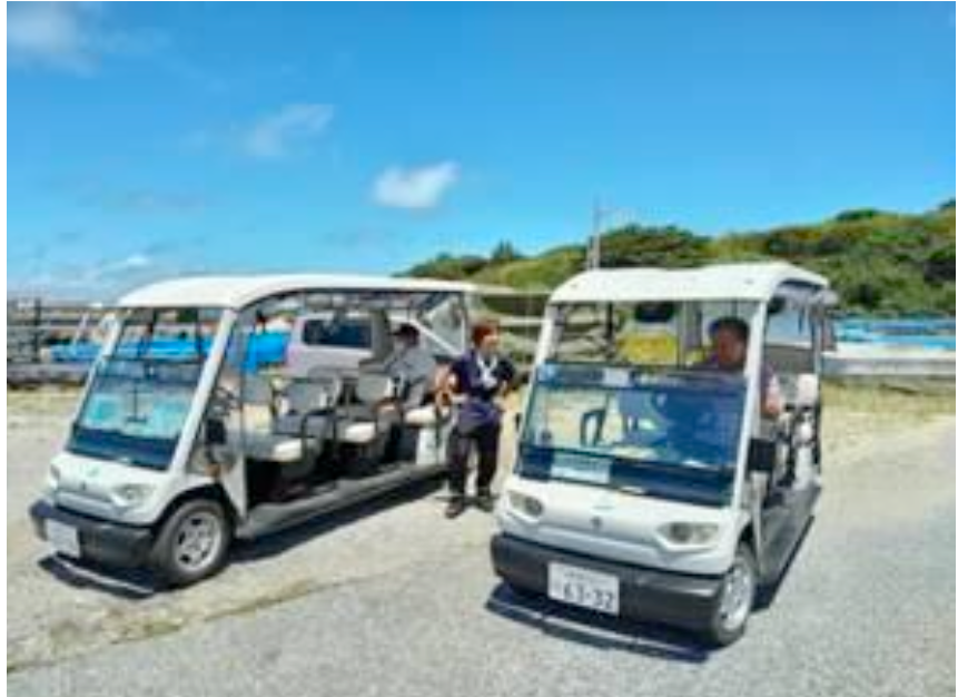 津堅島EV車導入